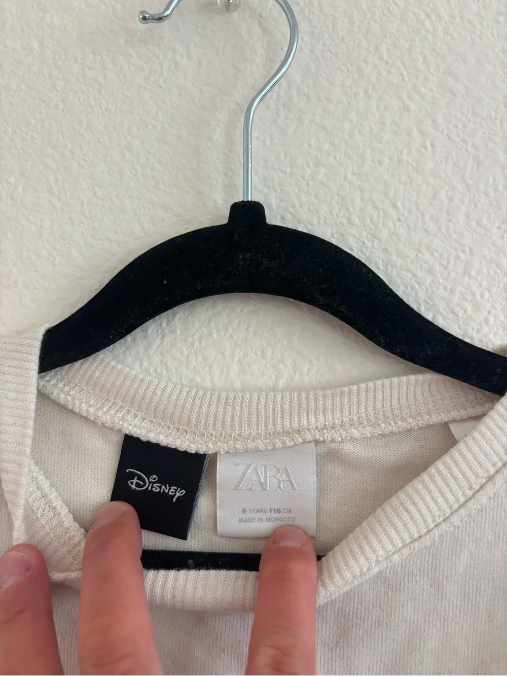ZARA Mickey Mouse top size 6